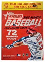 MLB 2016 Topps Heritage High Number Trading Card BLASTER Box
